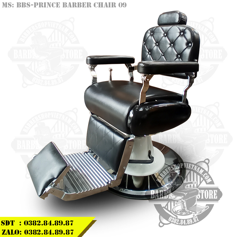 Ghế cắt tóc nam cao cấp BBS-Prince Barber Chair 09
